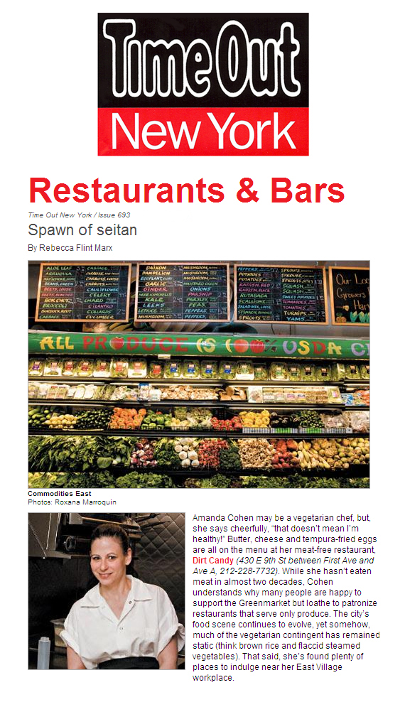 Time Out New York - Spawn of Seitan